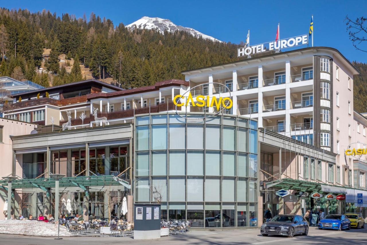 Hotel Europe ดาวอส ภายนอก รูปภาพ
